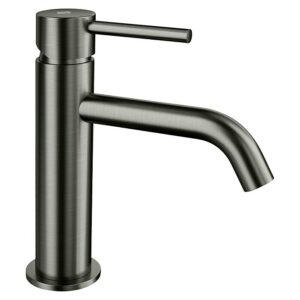 SIRIO monomando lavabo titanio PVD