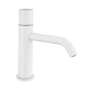 HELIOS monomando lavabo blanco