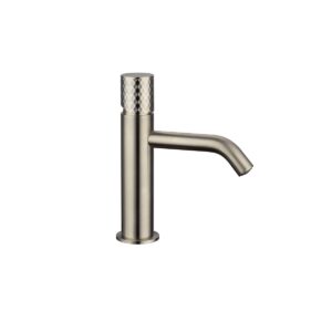 HELIOS monomando lavabo niquel PVD