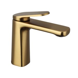 LAZIO monomando lavabo oro PVD