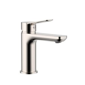 RHIO monomando lavabo niquel PVD