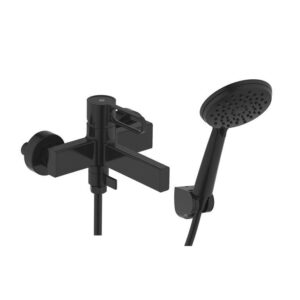 DIOR monomando bañera negro