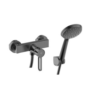 DIOR monomando ducha titanio PVD