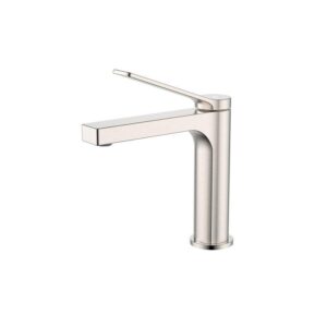 TARSIO monomando lavabo niquel PVD