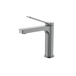 TARSIO monomando lavabo titanio PVD